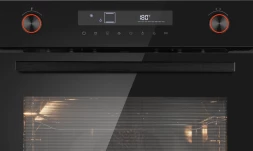 Духовой шкаф Электрический Weissgauff EOM 741 PDB Black Edition черный