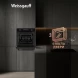 Духовой шкаф Электрический Weissgauff EOM 741 PDB Black Edition черный