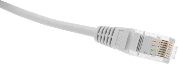 Патч-корд Lanmaster TWT-45-45-3.0-GY UTP RJ-45 вил.-вилка RJ-45 кат.5E 3м серый ПВХ (уп.:1шт)