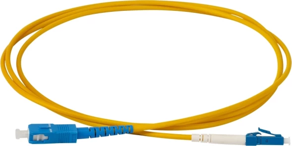 Патч-корд Lanmaster TWT-LC-SC/SU-3.0 1x9/125 OS2 LC-SC 3м ПВХ