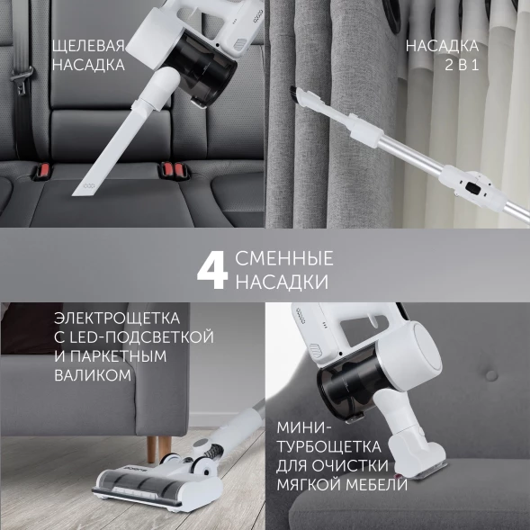 Пылесос Polaris PVCS 3060 450Вт белый