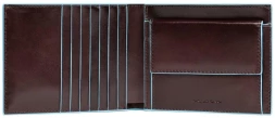 Кошелек мужской Piquadro Blue Square PU1239B2R/MO коричневый натур.кожа
