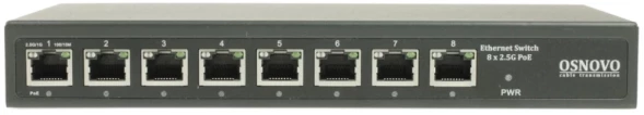 Коммутатор Osnovo SW-8D-1 неуправляемый