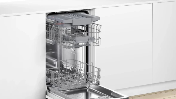 Посудомоечная машина встраив. Bosch SPV4HMX14Q узкая нержавеющая сталь