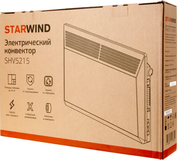 Конвектор Starwind SHV5215 1500Вт белый