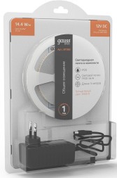 Лента светодиод. Gauss Basic 5м (BT085)