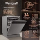 Посудомоечная машина Weissgauff DW 6038 X Inverter серебристый (полноразмерная) инвертор