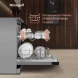 Посудомоечная машина Weissgauff DW 6038 X Inverter серебристый (полноразмерная) инвертор