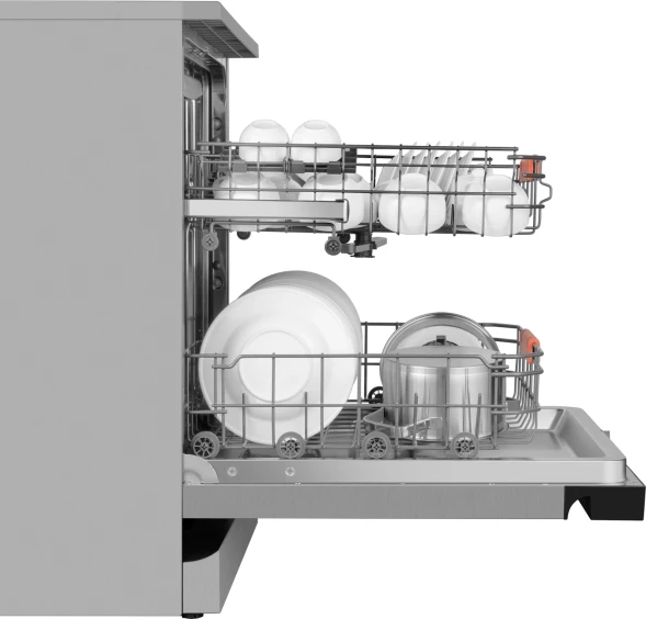 Посудомоечная машина Weissgauff DW 6038 X Inverter серебристый (полноразмерная) инвертор