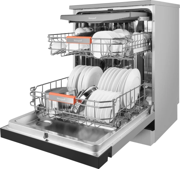 Посудомоечная машина Weissgauff DW 6038 X Inverter серебристый (полноразмерная) инвертор