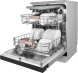 Посудомоечная машина Weissgauff DW 6038 X Inverter серебристый (полноразмерная) инвертор
