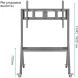 Стойка для телевизора Kromax OMEGA-12 серебристый 32&amp;quot;-120&amp;quot; макс.80кг напольный