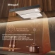 Вытяжка встраиваемая Weissgauff TEL 450 Glass черный управление: кулисные переключатели (1 мотор)