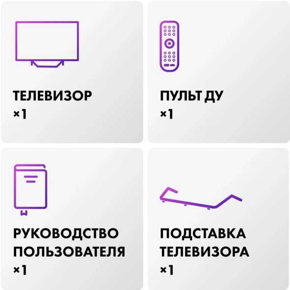 Телевизор QLED Haier 32&amp;quot; Smart TV S2 Pro Frameless черный FULL HD 60Hz DVB-T DVB-T2 DVB-C DVB-S DVB-S2 USB WiFi Smart TV (RUS)