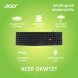 Клавиатура Acer OKW121 черный USB (ZL.KBDEE.00B)