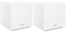 Бесшовный Mesh роутер Tenda MW12 (MW12(2-PACK)) AC2100 10/100/1000BASE-TX белый (упак.:2шт)