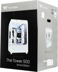 Корпус Thermaltake The Tower 500 белый без БП E-ATX 9x120mm 3x140mm 4xUSB3.0 audio bott PSU