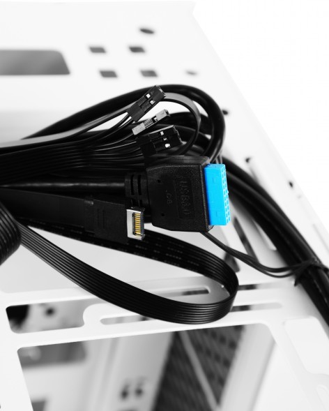 Корпус Thermaltake The Tower 500 белый без БП E-ATX 9x120mm 3x140mm 4xUSB3.0 audio bott PSU