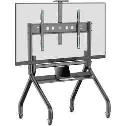 Стойка для телевизора Onkron TS2080 черный 60"-120" макс.150кг напольный мобильный