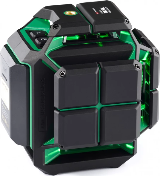 Уровень лазер. Ada LaserTANK 4-360 ultimate edition 2кл.лаз. 515нм цв.луч. зеленый 4луч. (А00632)