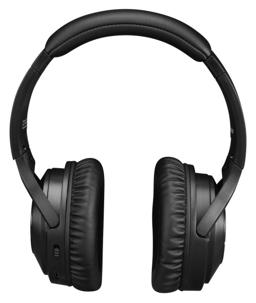 Гарнитура накладные Digma BT-20 ANC черный беспроводные bluetooth оголовье (BT20)