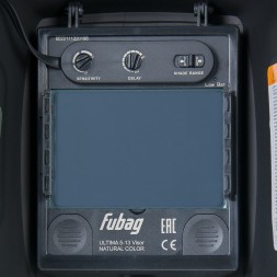 Маска сварщика Fubag IQ 5-13G M филь.:хамел. кл.:1/1/1/2 см.экр.100x67мм серебристый (992530)