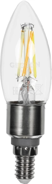 Умная лампа Geozon FL-02 E14 5.5Вт 470lm Wi-Fi (упак.:1шт) (GSH-SLF02)