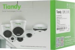 Камера видеонаблюдения IP Tiandy Lite TC-C38XS I3/E/Y/M/2.8mm/V4.0 2.8-2.8мм цв. корп.:белый (TC-C38XS I3/E/Y/M/2.8/V4.0)