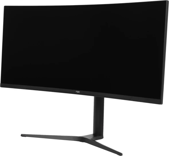 Монитор NPC 34&amp;quot; MP3414 черный VA LED 21:9 HDMI M/M матовая HAS Piv 3000:1 250cd 178гр/178гр 3440x1440 165Hz G-Sync FreeSync DP 2K 9кг