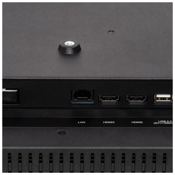 Телевизор LED Hyundai 43&amp;quot; H-LED43BU7003 Яндекс.ТВ Frameless черный 4K Ultra HD 60Hz DVB-T DVB-T2 DVB-C DVB-S DVB-S2 USB WiFi Smart TV