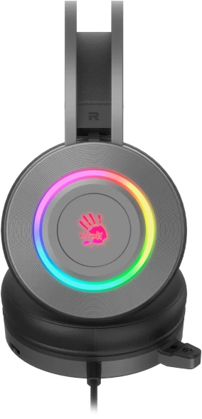 Наушники с микрофоном A4Tech Bloody G521S серый 2.3м мониторные USB оголовье (G521S)