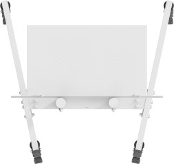 Стойка для телевизора Cactus CS-ST04 белый 37&amp;quot;-70&amp;quot; макс.68кг напольный мобильный