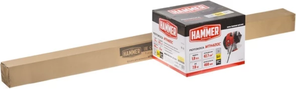 Триммер бензиновый Hammer MTK420C 1320Вт 1.8л.с. неразбор.штан. реж.эл.:леска/нож