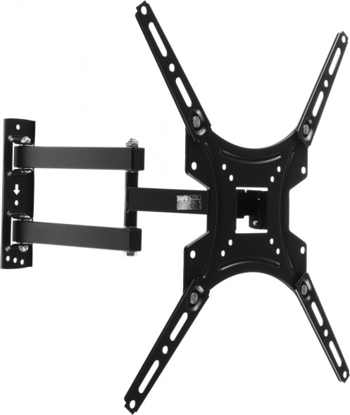 Кронштейн для телевизора Buro FL4S черный 20&amp;quot;-65&amp;quot; макс.25кг настенный поворотно-выдвижной и наклонный