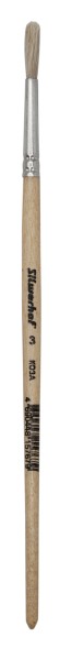 Кисть Silwerhof 982020 живопис. коза круг. №3 дерев.лакир.ручка