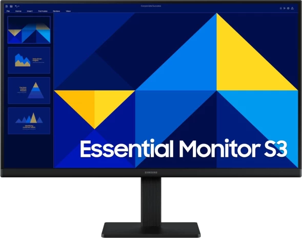 Монитор Samsung 24&amp;quot; Essential S3 S24D300GAIXCI черный IPS LED 16:9 HDMI матовая 250cd 178гр/178гр 1920x1080 100Hz VGA FHD USB 2.4кг