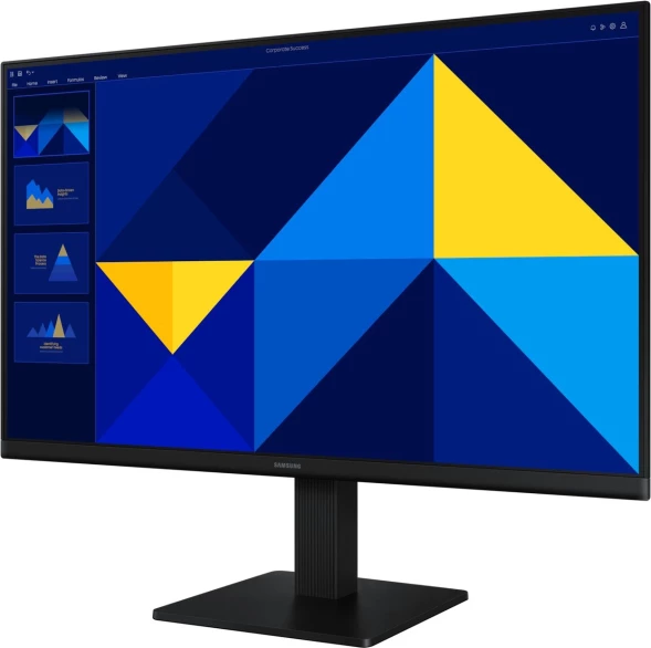 Монитор Samsung 24&amp;quot; Essential S3 S24D300GAIXCI черный IPS LED 16:9 HDMI матовая 250cd 178гр/178гр 1920x1080 100Hz VGA FHD USB 2.4кг