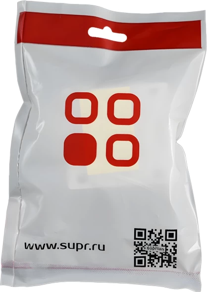 Розетка Suprlan 10-0353-1 наклад. RJ45 2 кат.6 FTP бел.