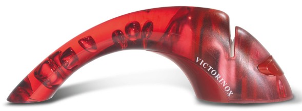 Точилка для кухон.ножей Victorinox Сeramic (7.8721) красный полупрозрачный карт.коробка