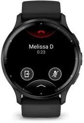 Смарт-часы Garmin Venu 3 35.4мм 1.4&amp;quot; AMOLED корп.черный рем.черный разм.брасл.:135-200мм (010-02784-01)