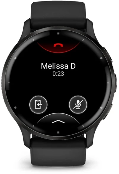 Смарт-часы Garmin Venu 3 35.4мм 1.4&amp;quot; AMOLED корп.черный рем.черный разм.брасл.:135-200мм (010-02784-01)