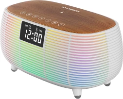 Радиобудильник Hyundai H-RCL231 белый LCD подсв:белая часы:цифровые FM