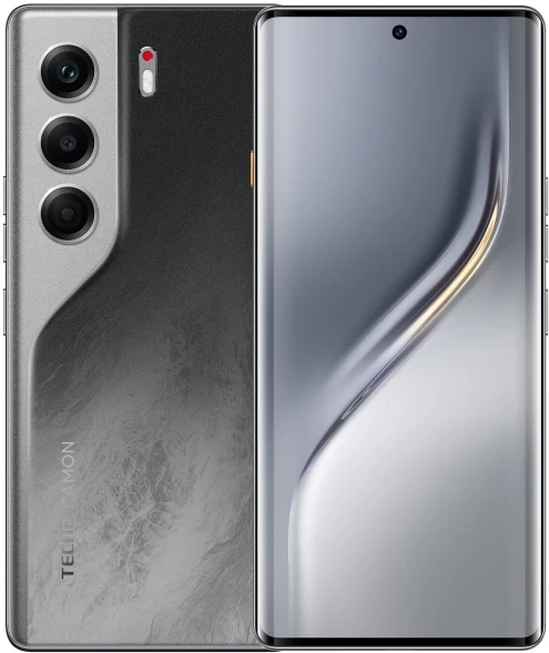 Смартфон Tecno Camon 40 Pro 5G 256Gb 12Gb черный моноблок 3G 4G 2Sim 6.78&amp;quot; 1080x2436 Android 15 50Mpix 802.11 a/b/g/n/ac/ax NFC GPS GSM900/1800 GSM1900 Protect FM