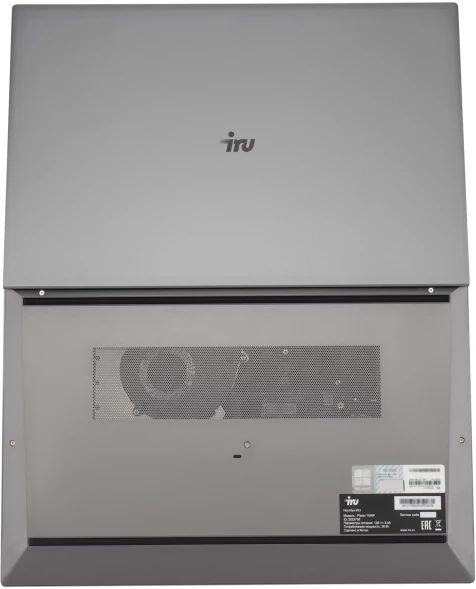 Ноутбук IRU Planio 15INP N-series N100 8Gb SSD256Gb Intel UHD Graphics 15.6&amp;quot; IPS FHD (1920x1080) FreeDOS grey WiFi BT Cam 5000mAh (2023738)