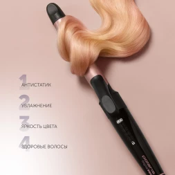 Щипцы Polaris PHS 2533KT Digital Pro 50Вт черный/розовый макс.темп.:200С покрытие:керамическое (PHS 2533KT)