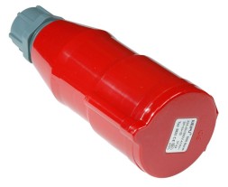 Вилка Lanmaster LAN-IEC-309-32A3P/F