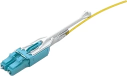 Патч-корд Lanmaster LAN-2LC-2LC/OM4-3.0 2x50/125 OM4 LC дуплекс-LC дуплекс 3м LSZH голубой