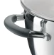 Кастрюля Rondell Flamme RDS-023 2.3л. d=18см (с крышкой) стальной