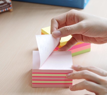 Блок самоклеящийся бумажный Stick`n 21010 76x76мм 400лист. 70г/м2 неон желтый