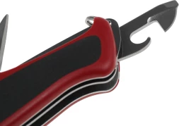 Нож перочинный Victorinox RangerGrip 79 (0.9563.MC) 130мм 12функц. красный/черный карт.коробка